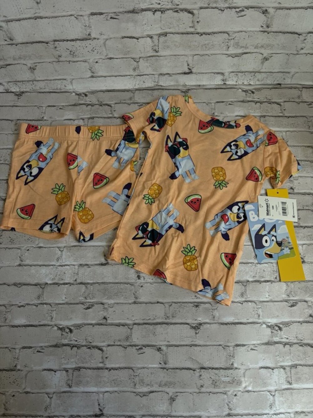 Disney Bluey 2 Piece Kids Pajama Set Size 18m NWT